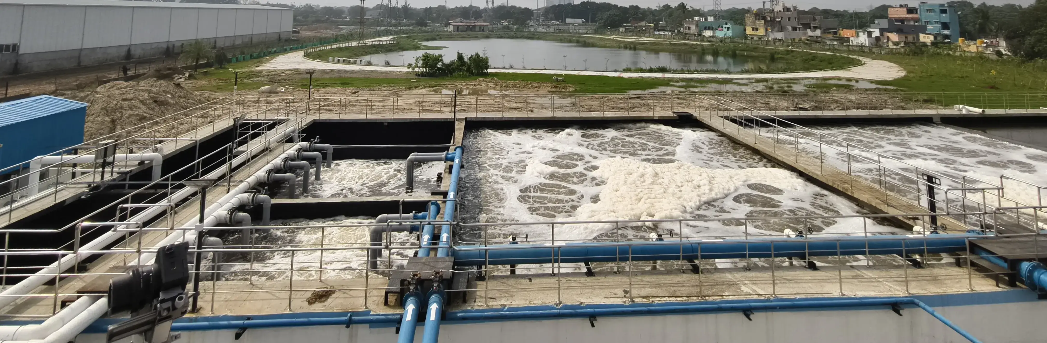 South India's First & Largest Municipal MBR Sewage Treatment Plant – Chennai