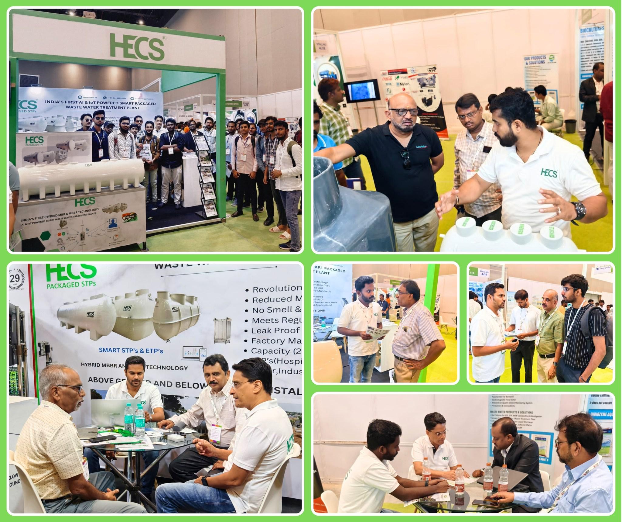 HECS at Eco Sustain Expo 2024, Hyderabad