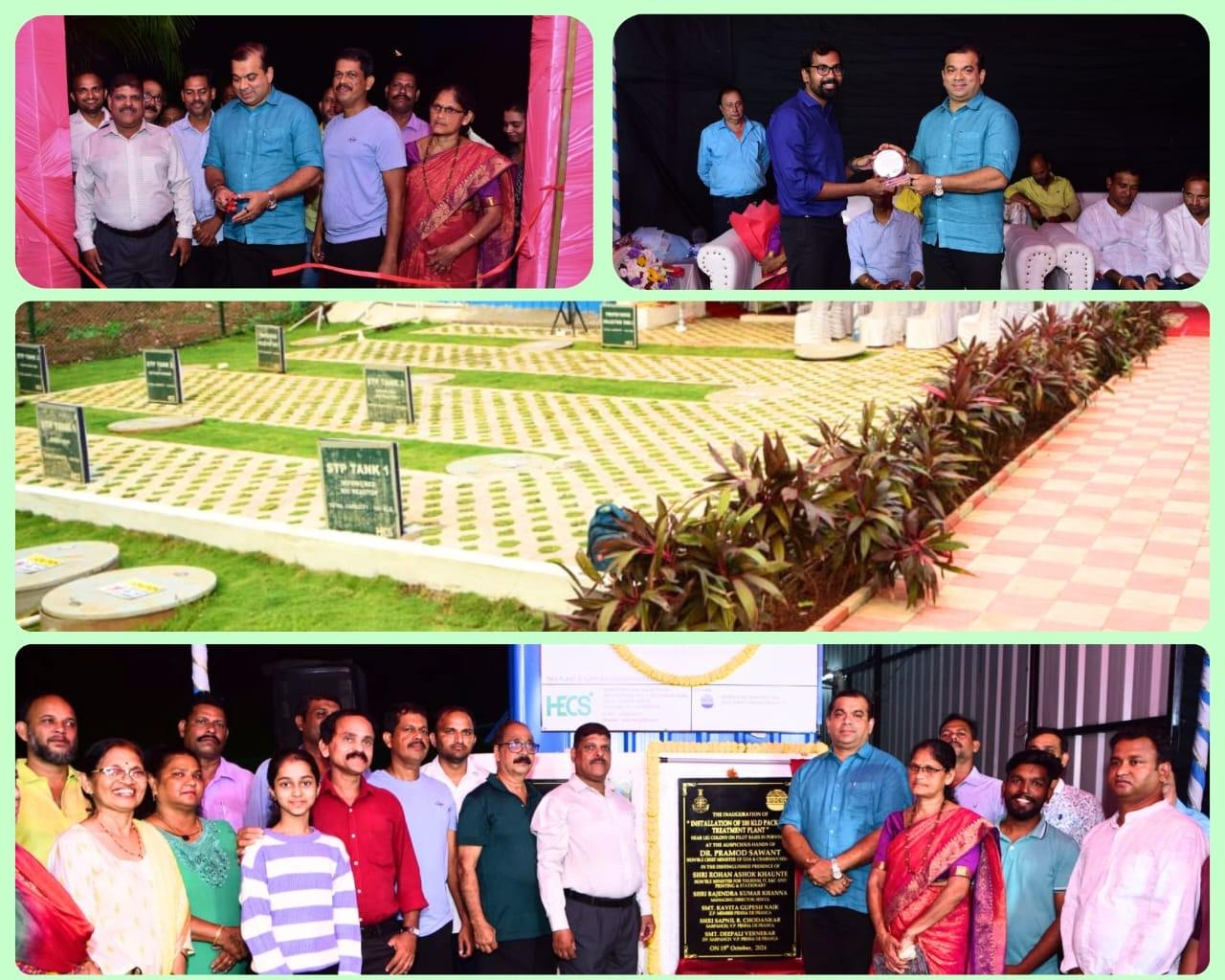 Underground PSTP Inauguration at Porvorim, Goa