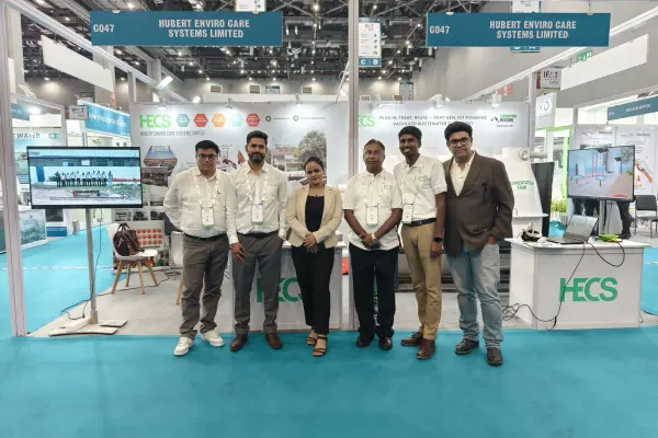 HECS Showcases Advanced Water & Wastewater Solutions at IFAT India 2026 Delhi