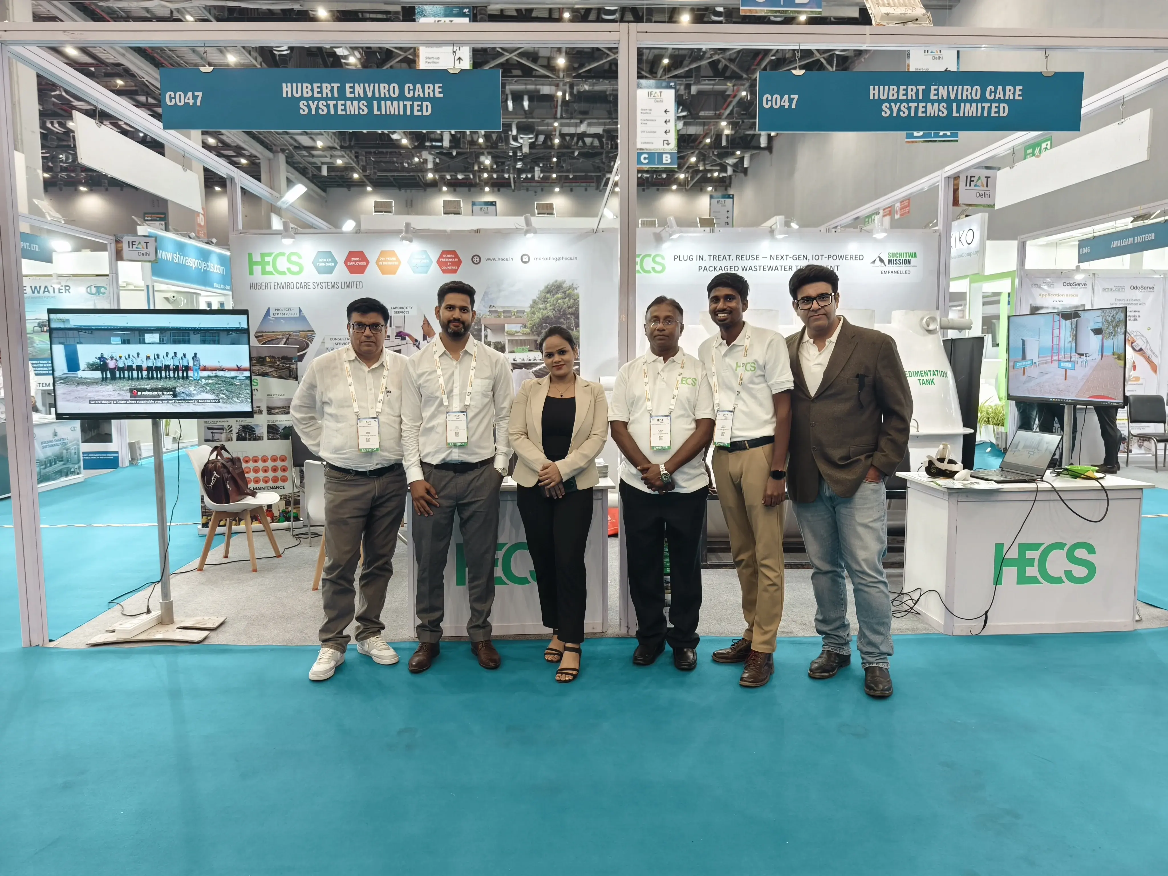 HECS Showcases Advanced Water & Wastewater Solutions at IFAT India 2026 Delhi