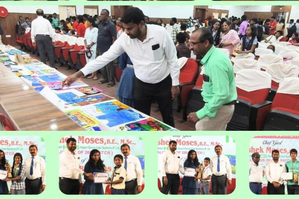 Sustainablity focused Art Competition at MCC School, Chennai