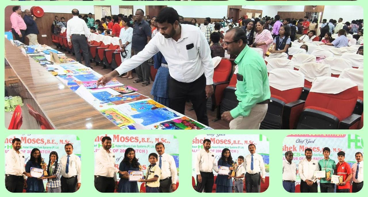 Sustainablity focused Art Competition at MCC School, Chennai