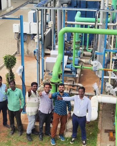 650 KLD HECS MBR Sewage Treatment Plant at IIT Hyderabad