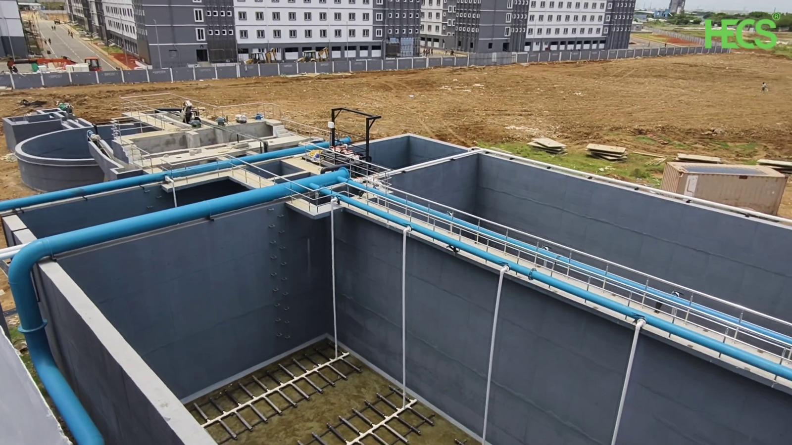 2.7 MLD Sewage Treatment Plant at SIPCOT Vallam