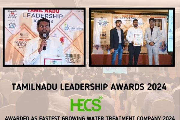 HECS Wins ‘Fastest Growing Water Treatment Company 2024’ at Leadership Awards
