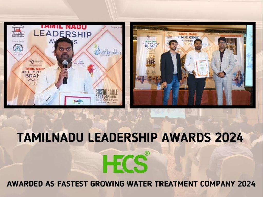 HECS Wins ‘Fastest Growing Water Treatment Company 2024’ at Leadership Awards