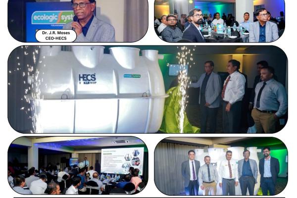 HECS Launches Packaged Wastewater Treatment Solutions in Sri Lanka
