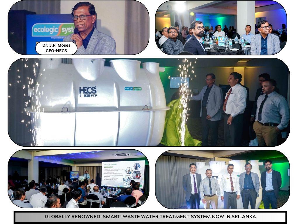 HECS Launches Packaged Wastewater Treatment Solutions in Sri Lanka
